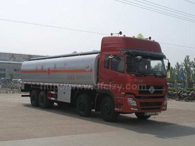 东风天龙前四后八加油车 油罐车价格图片